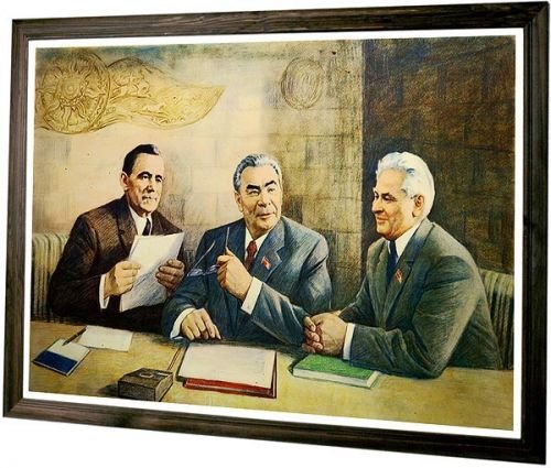 Брежнев Суслов Андропов Черненко