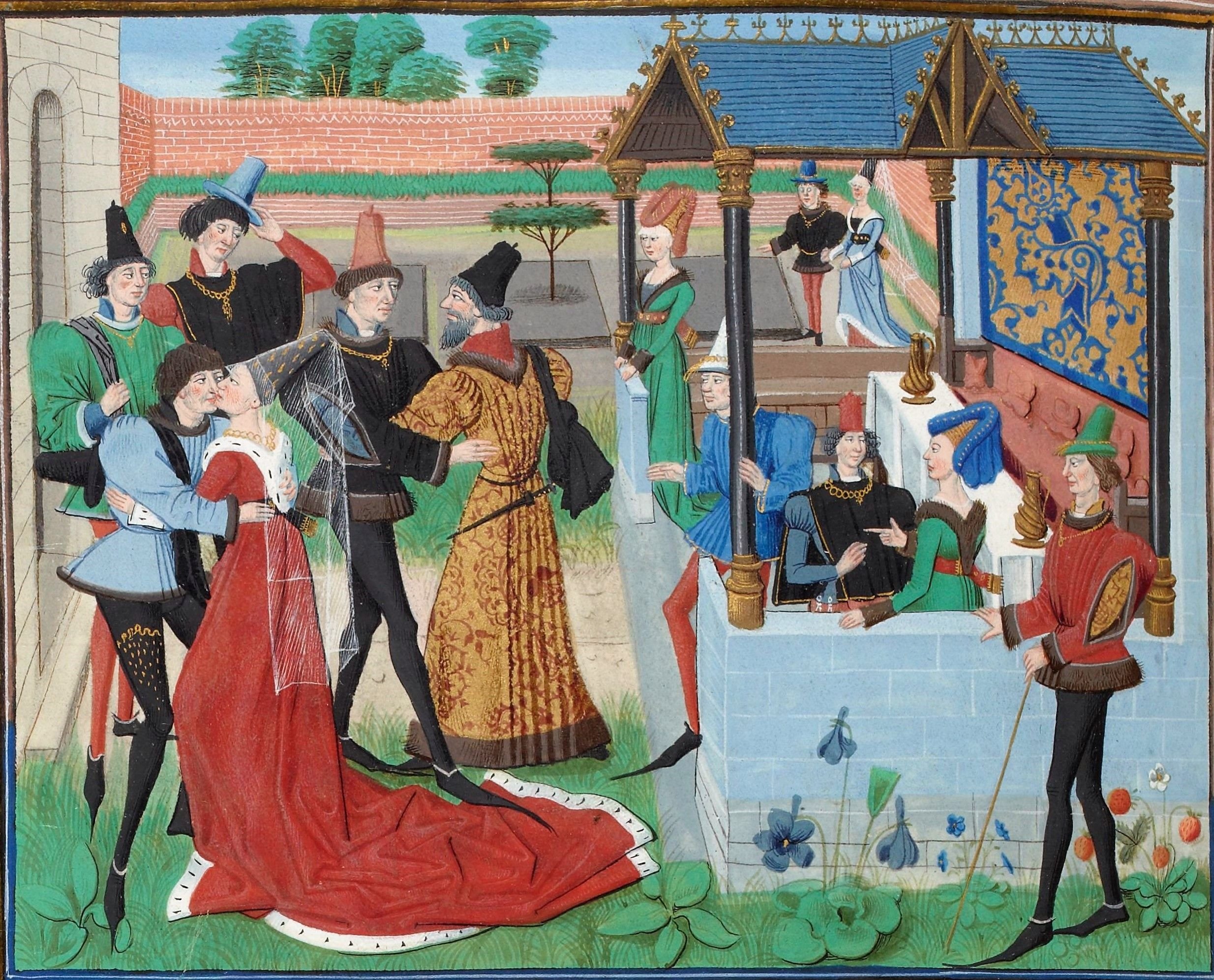 Бургундия одежда средневековье