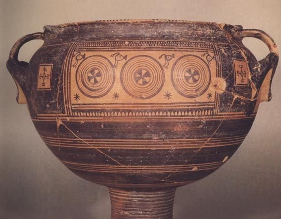 Кратер Дипилона ваза