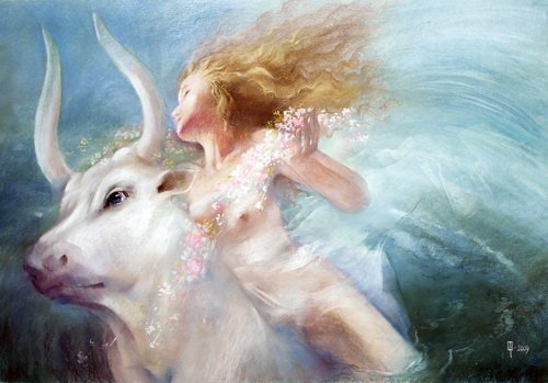 Похищение Европы бык Зевс