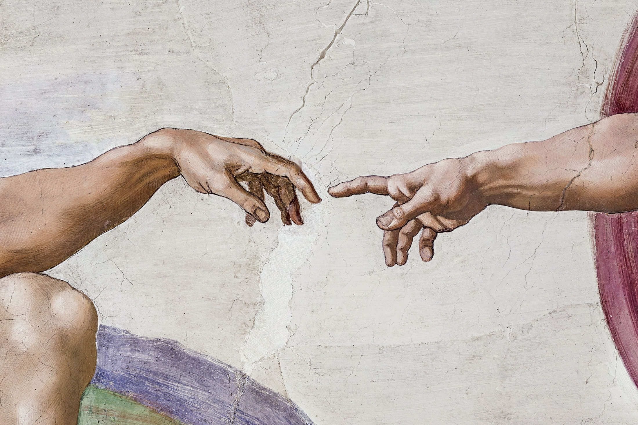 Легкое соприкосновение. Микеланджело Буонарроти Сотворение Адама. Сикстинская капелла прикосновение Адама. "Сотворение Адама" Микеланджело, 1511.