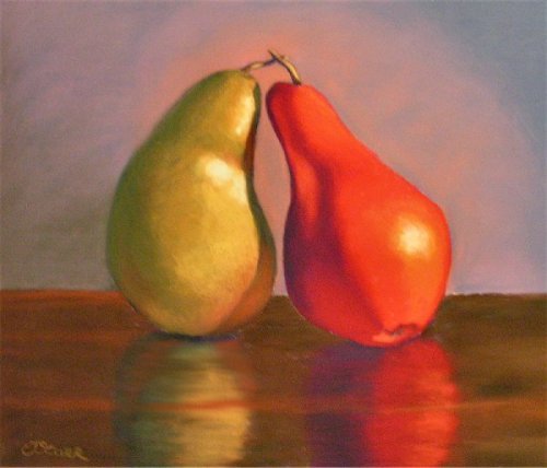 Рефлекс в живописи акварелью