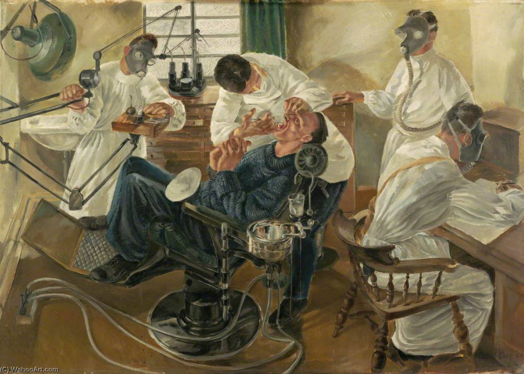Зубные врачи в живописи