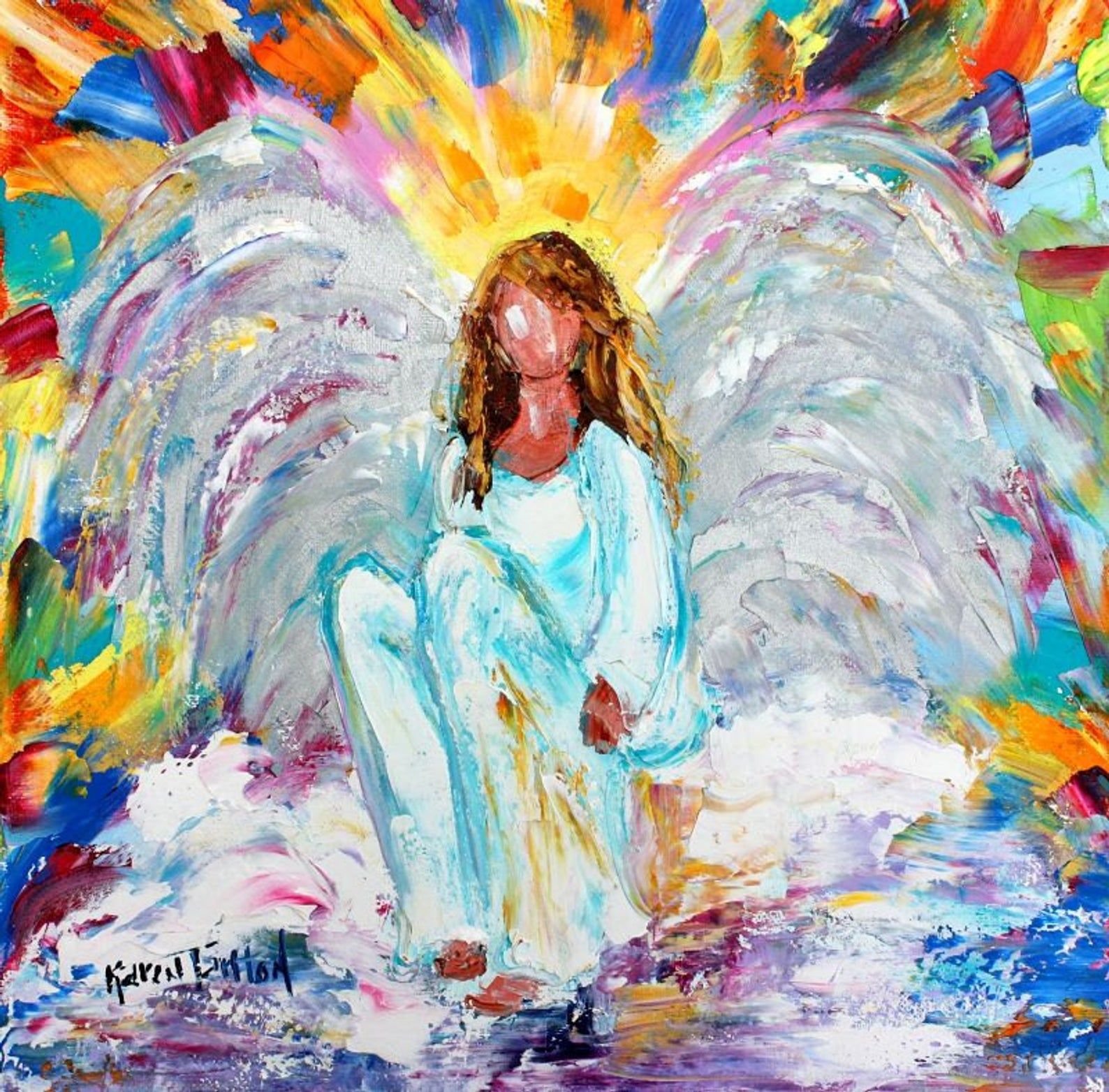 Карен Тарлтон картины ангелы