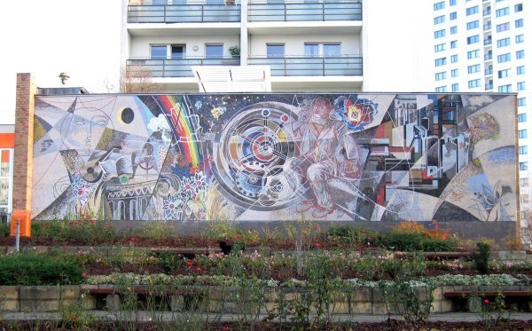 Современная монументальная живопись Строгановка