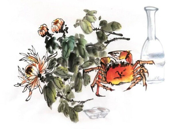 Японская традиционная живопись Суми-э