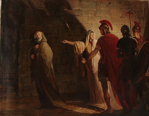 Рембрандт отречение Петра