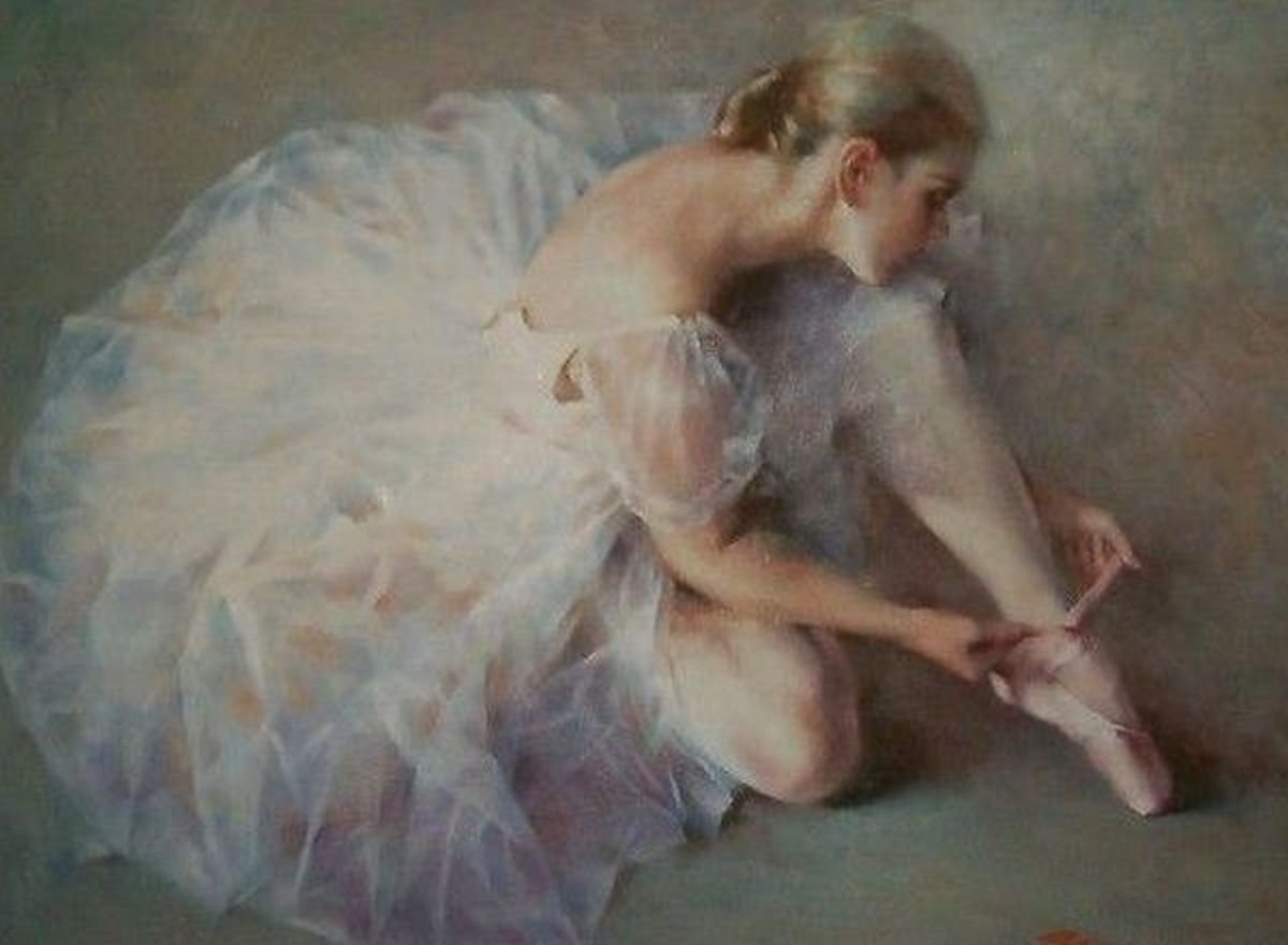 Картина балерина известных художников