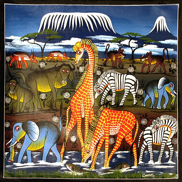 Эдуардо Саиди Тингатинга картины художника