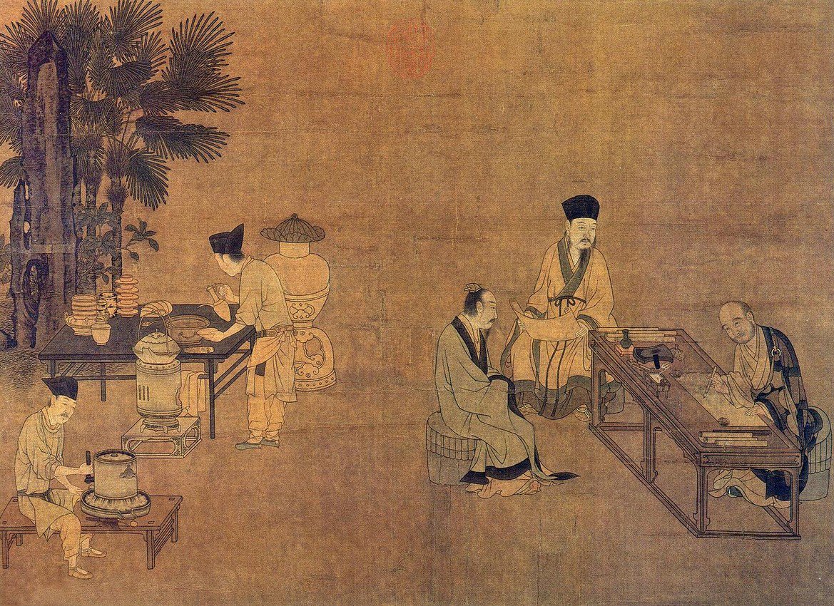 Чайная церемония древнего Китая Династия Тан