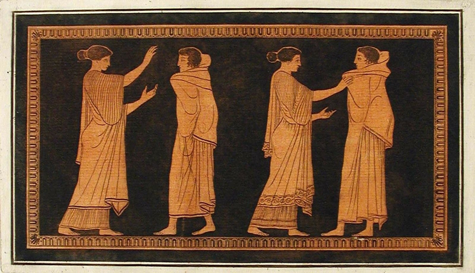 Античная живопись древней Греции