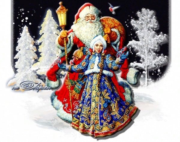 Новогодние иллюстрации художника Elizabeth Goodrick-Dillon