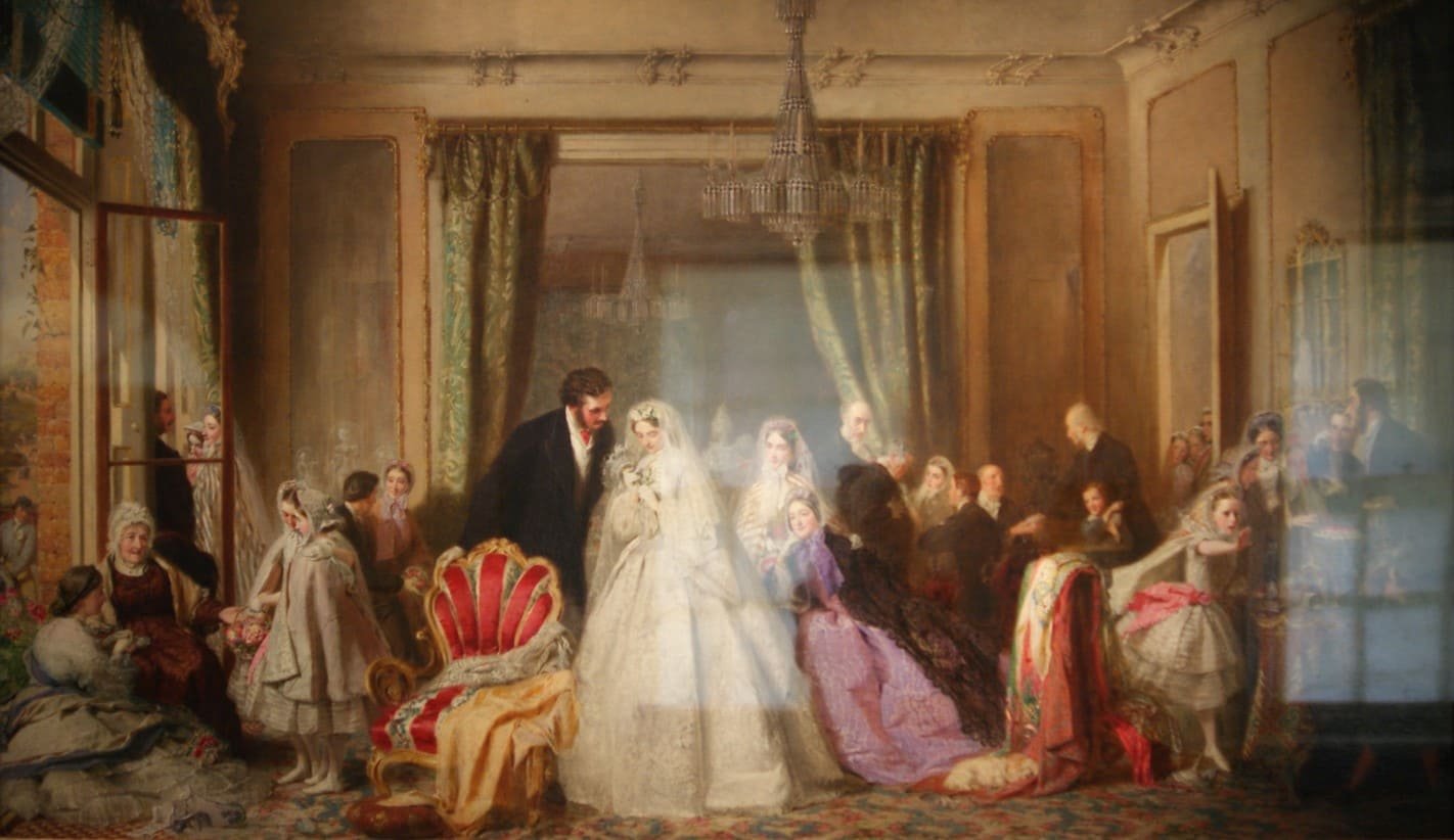 Джордж Элгар Хикс картины свадьба 18 в.