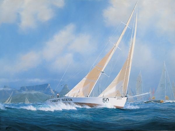 Художник-маринист тим Томпсон