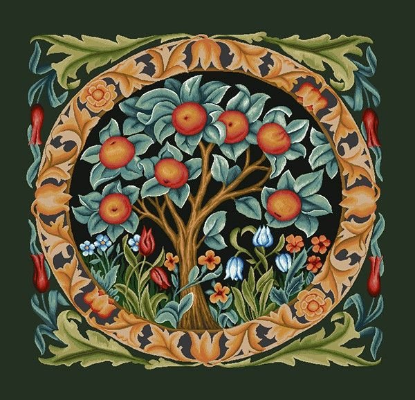 Уильям Моррис апельсиновое дерево