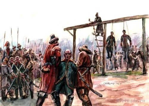 В Москве на Болотной площади казнен Емельян Пугачев