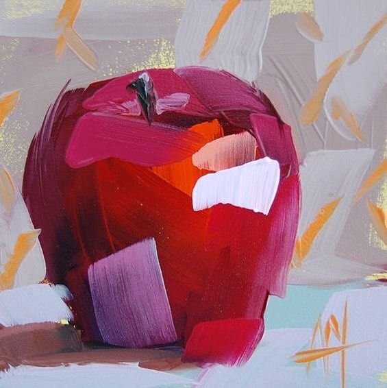 Живопись мастихином Леонид Афремов