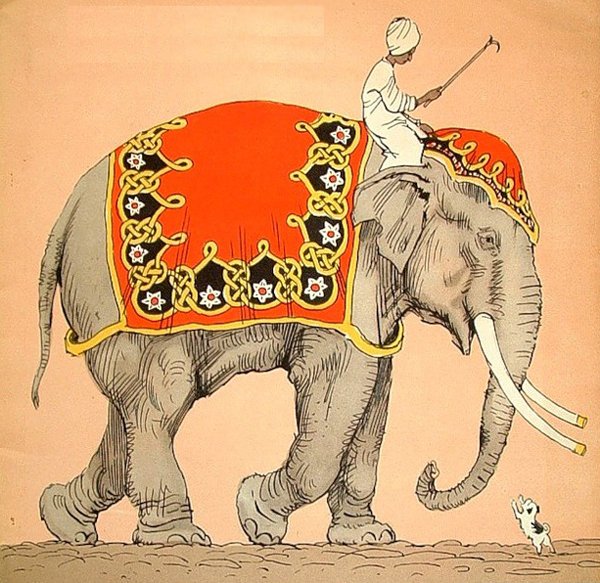 Крылов Иван Андреевич слон и моська