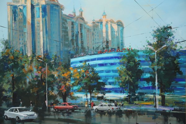 Алматы картина