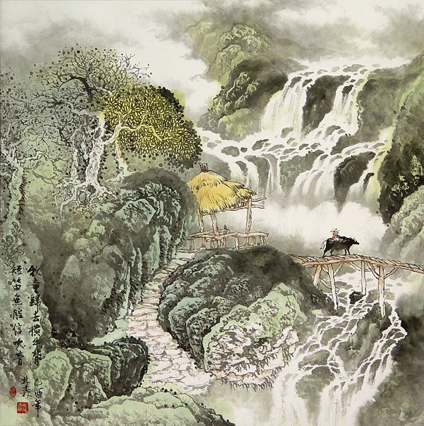Китайская живопись Шань шуй