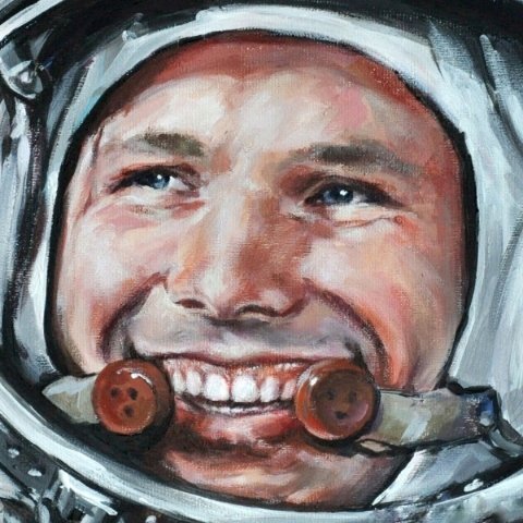 Гагарин картина