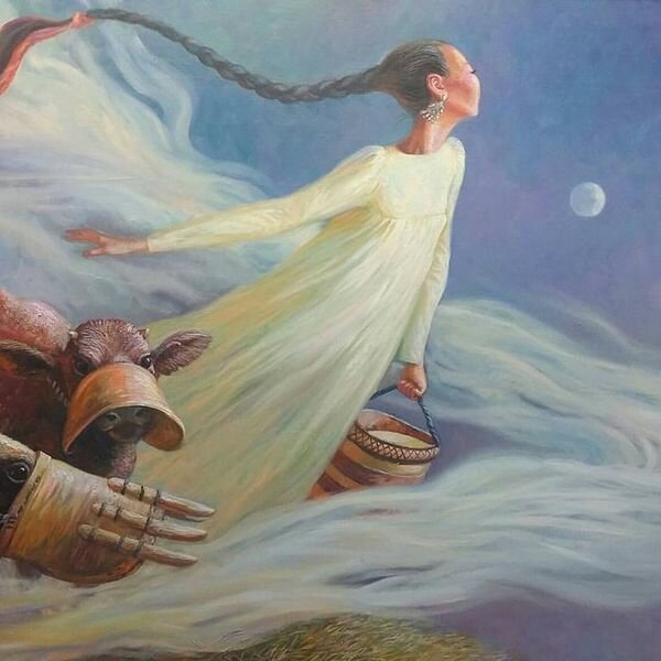 Картины якутского художника Иннокентия Корякина