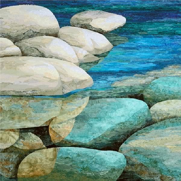 Живопись морской Галькой