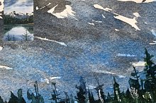 Акварель с грануляцией