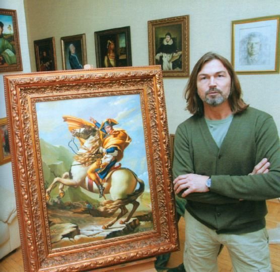 Выставка художника Никаса Сафронова