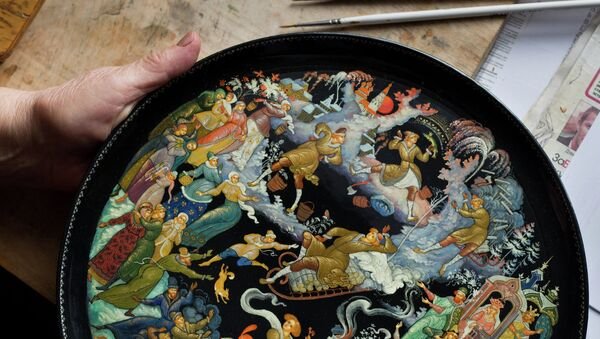 Палехская роспись технология