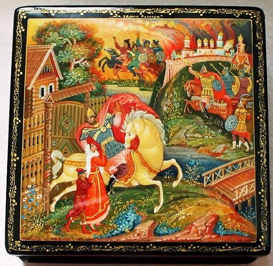 Лаковая живопись мстера (48 фото)