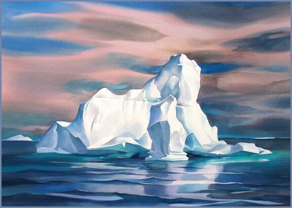 Живопись Айберги Форман
