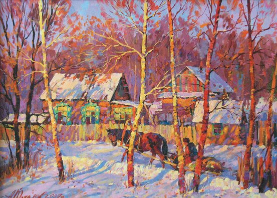 Токарев Андрей Павлович, художник Кострома