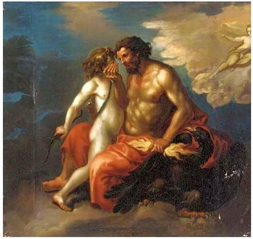 Франческо Альбани Юпитер и Ганимед