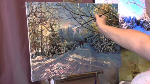 Художник Вячеслав Плотников