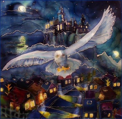 Холодный батик Гарри Поттер