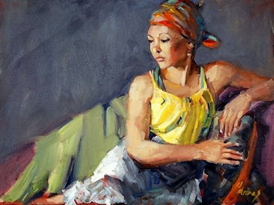 Фигуративная композиция пейзаж