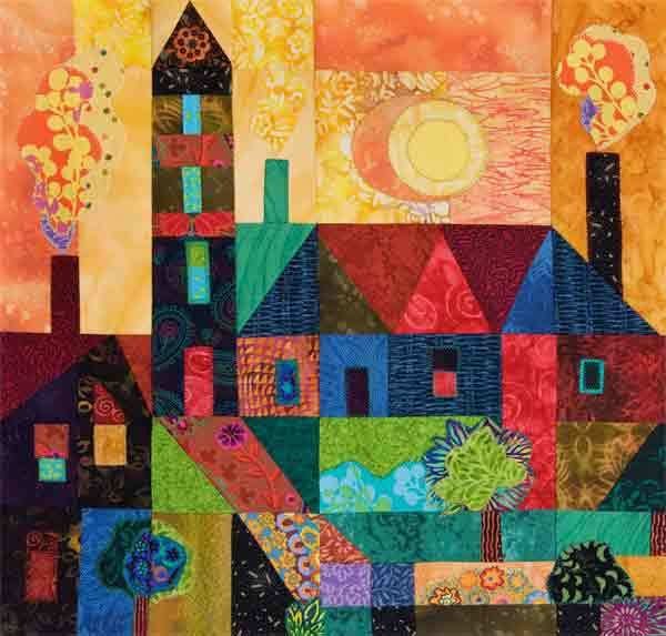 Александр Калугин художник лоскутное одеяло