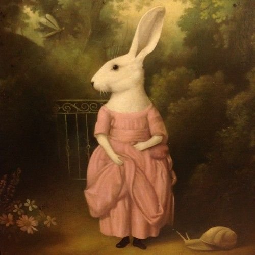 Портрет кролика