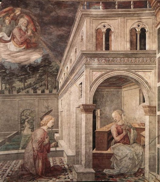 Фрески монастыря св Иоанна в Мюстаире