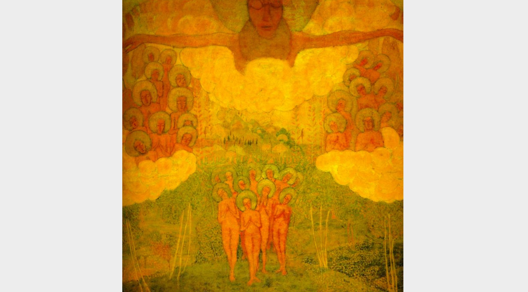 Малевич торжество неба (1907)