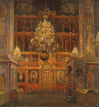Архангельский собор иконостас