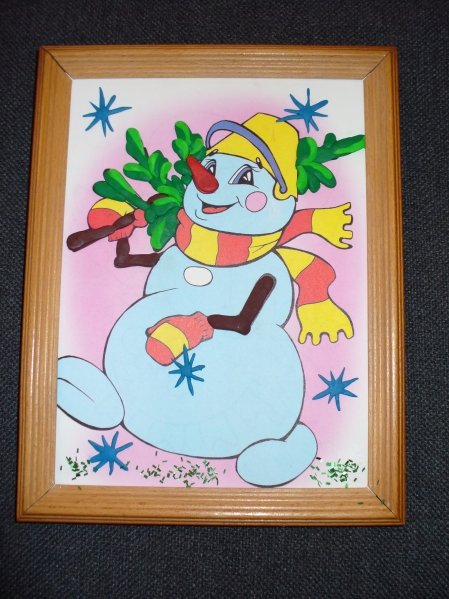 Коллективная Новогодняя поделка