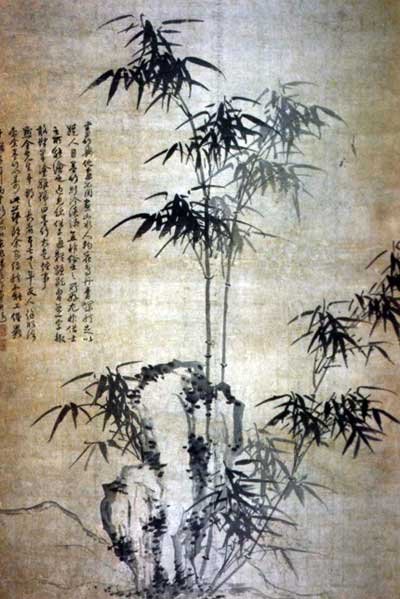 Древнекитайская живопись бамбук