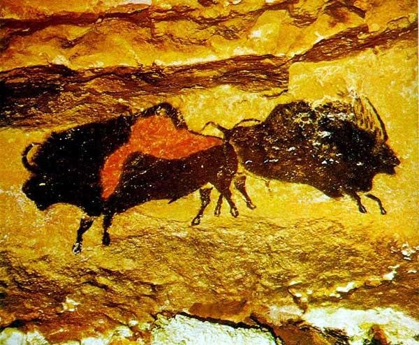 Наскальная живопись Бизон пещера Альтамира