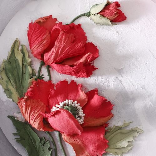 Декоративная штукатурка маки