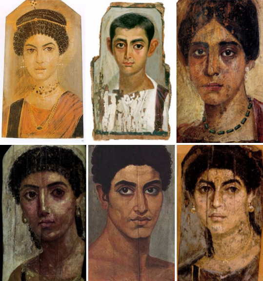 Фаюмский портрет темпера