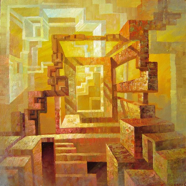 Холст в интерьере