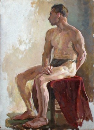 Олег Ващаев натурщик