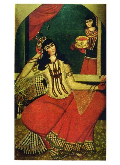 Каджарская миниатюра